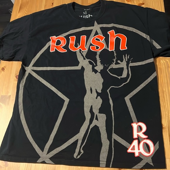 RUSH Other - RUSH R40 Concert Tour T-Shirt 2015 Starman Logo